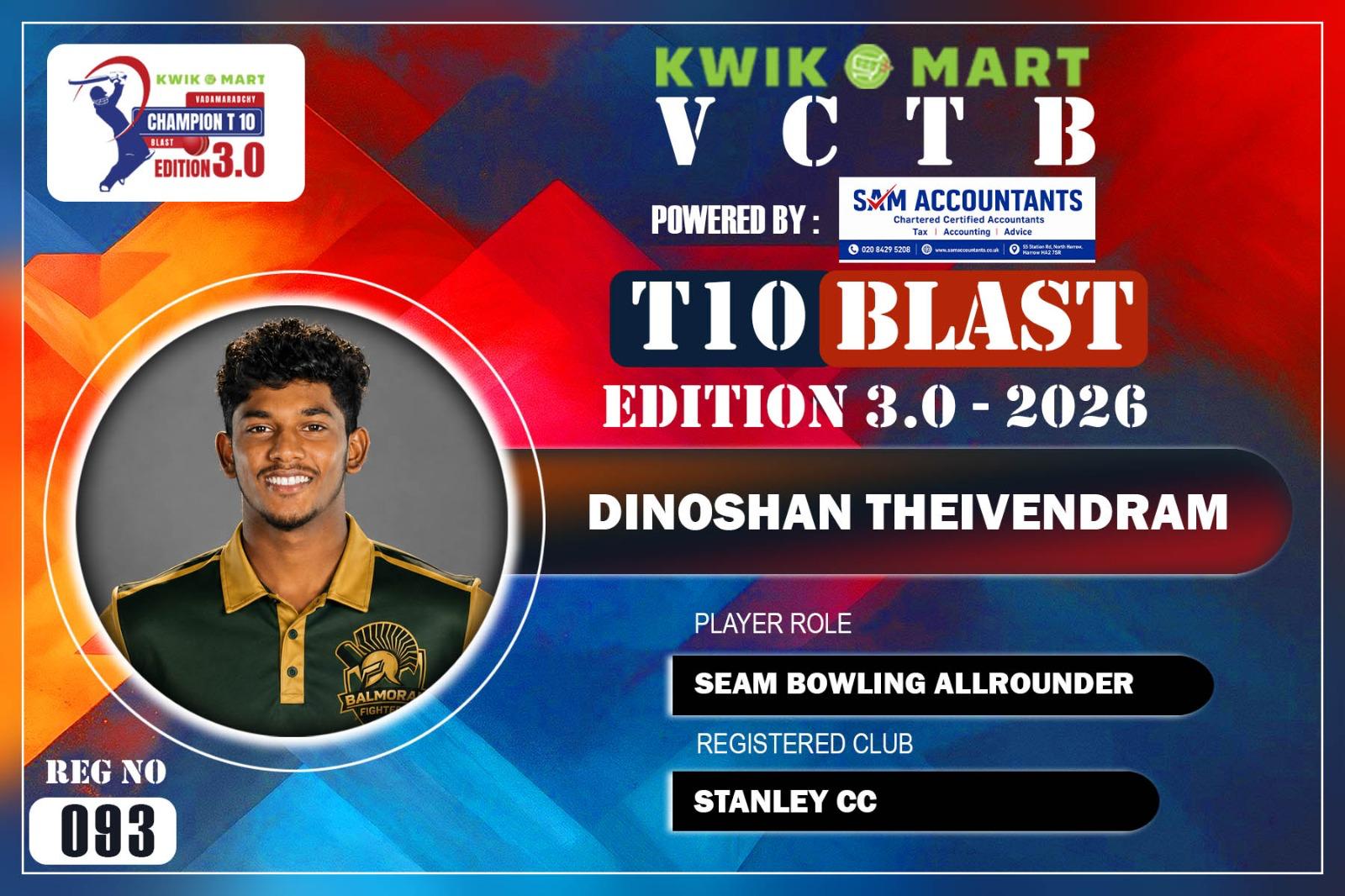 Dinoshan Theivendram